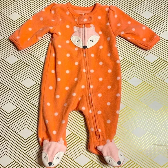 Set of 2 Baby Footed Fleece Pajamas - Picture 3 of 9